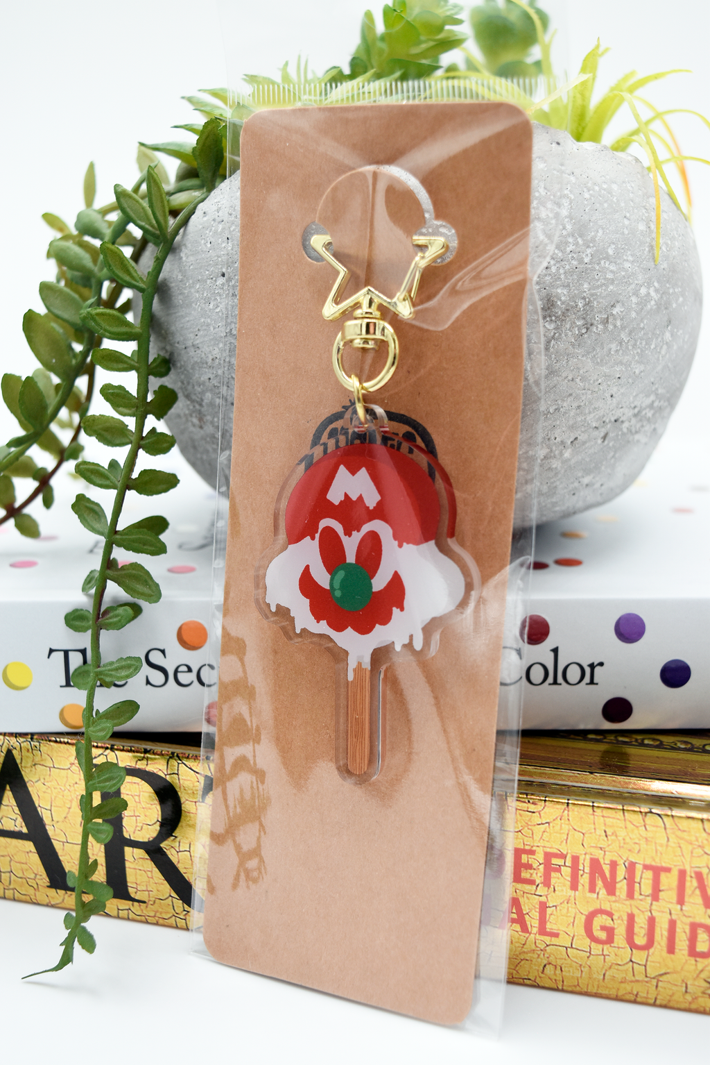 JUMP MAN ICE CREAM Acrylic Double Sided Keychain