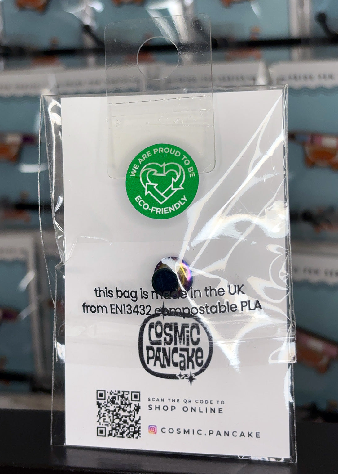 PRIDE LGBTQIA+ FOUNTAIN PEN CRAB Wooden Pin (Choose your own!)