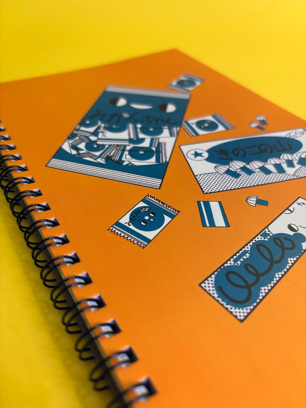 JAPANESE SNACKS Spiral Notebook