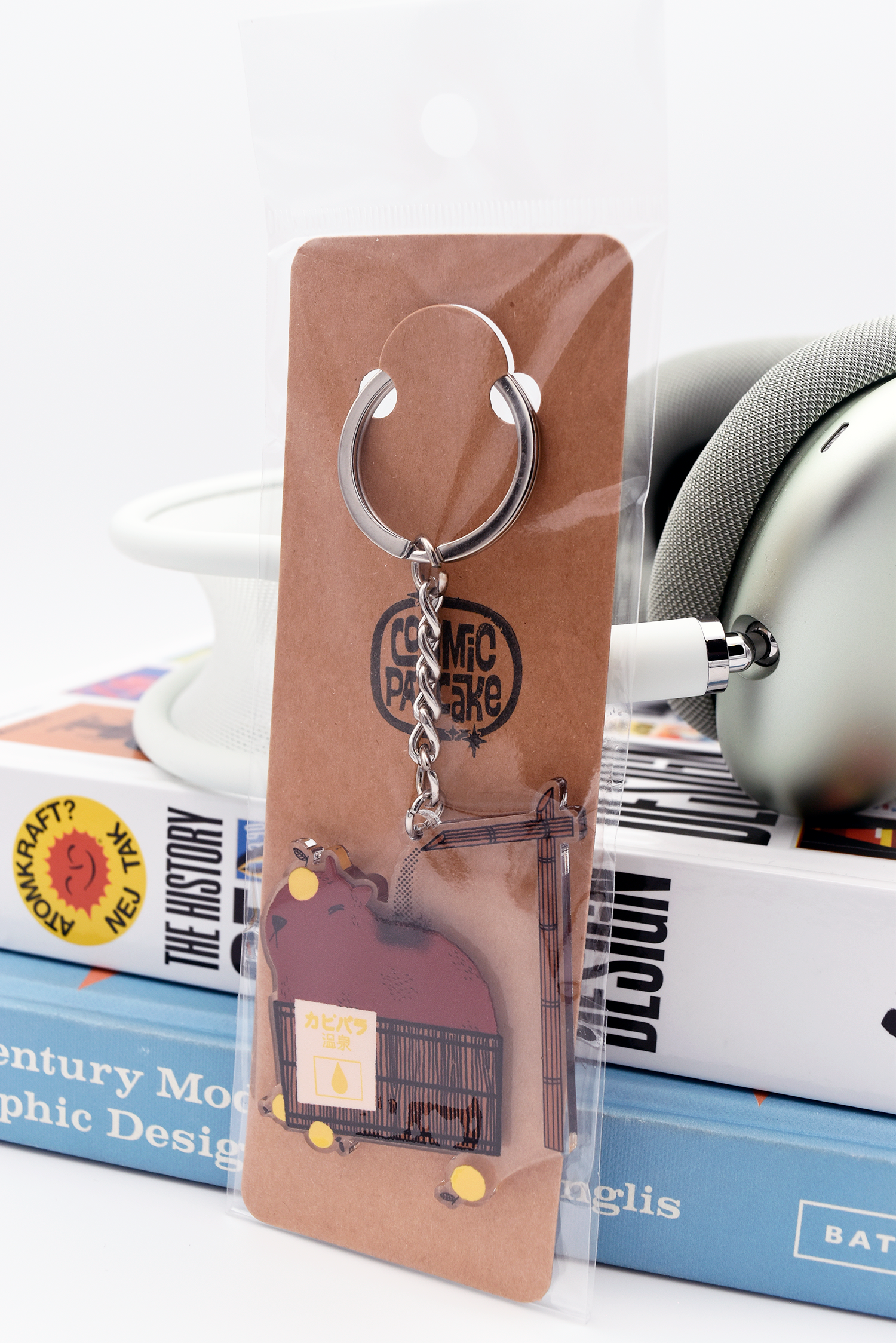 CAPYBARA SPA Acrylic Double Sided Keychain