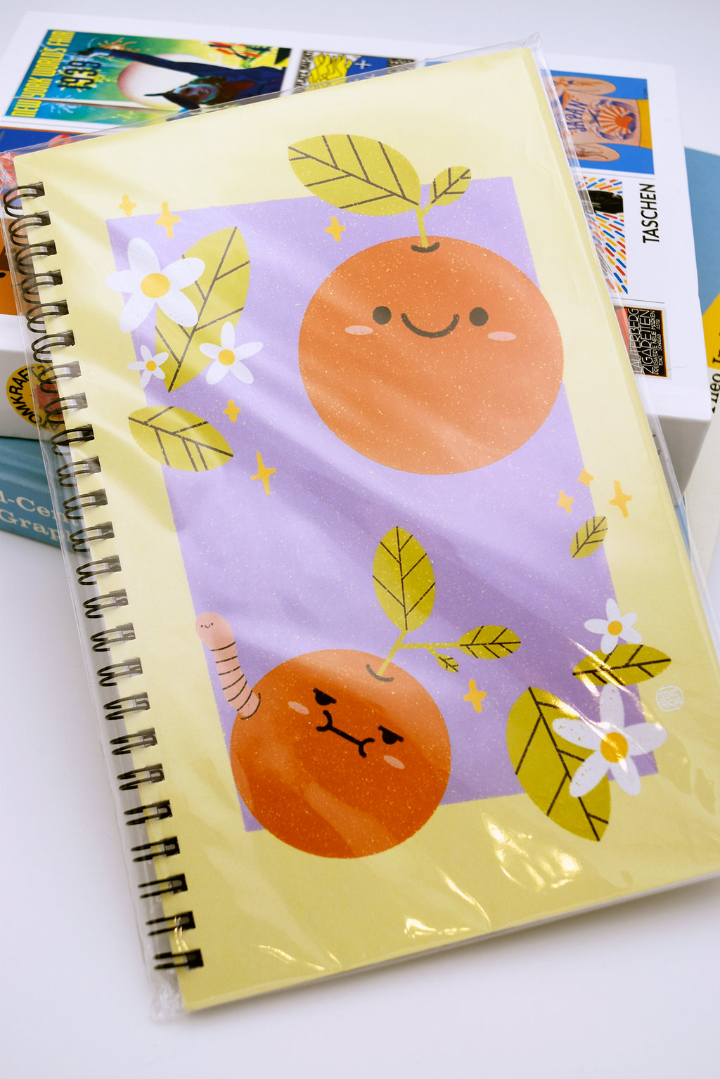 CARA CARA FRIENDS ORANGES Spiral Notebook