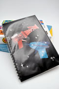 SPACE AGE RAYGUNS Spiral Notebook