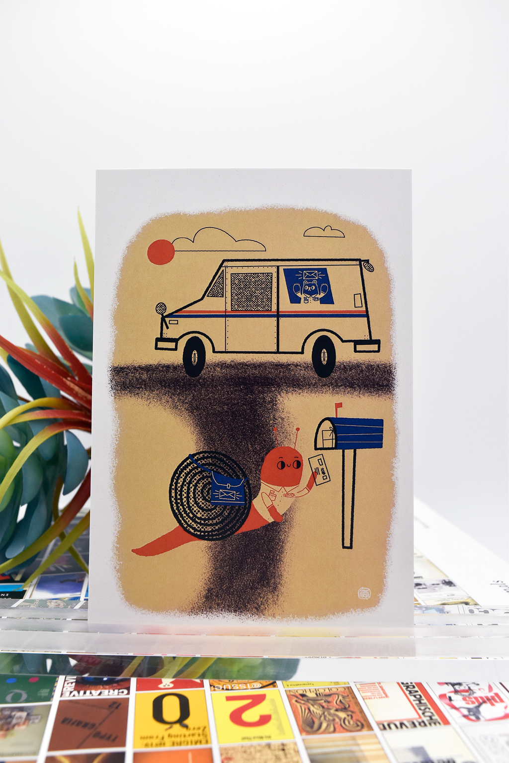 SNAIL MAIL Glossy Mini Print