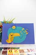 SUMMER TOUCAN Glossy Mini Print