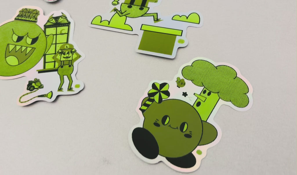 MYSTERY STICKER PACK (4 stickers)