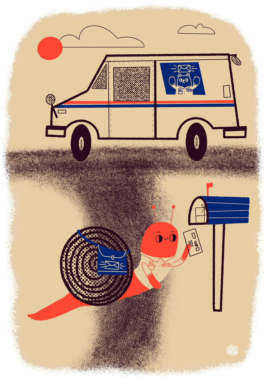 SNAIL MAIL Glossy Mini Print