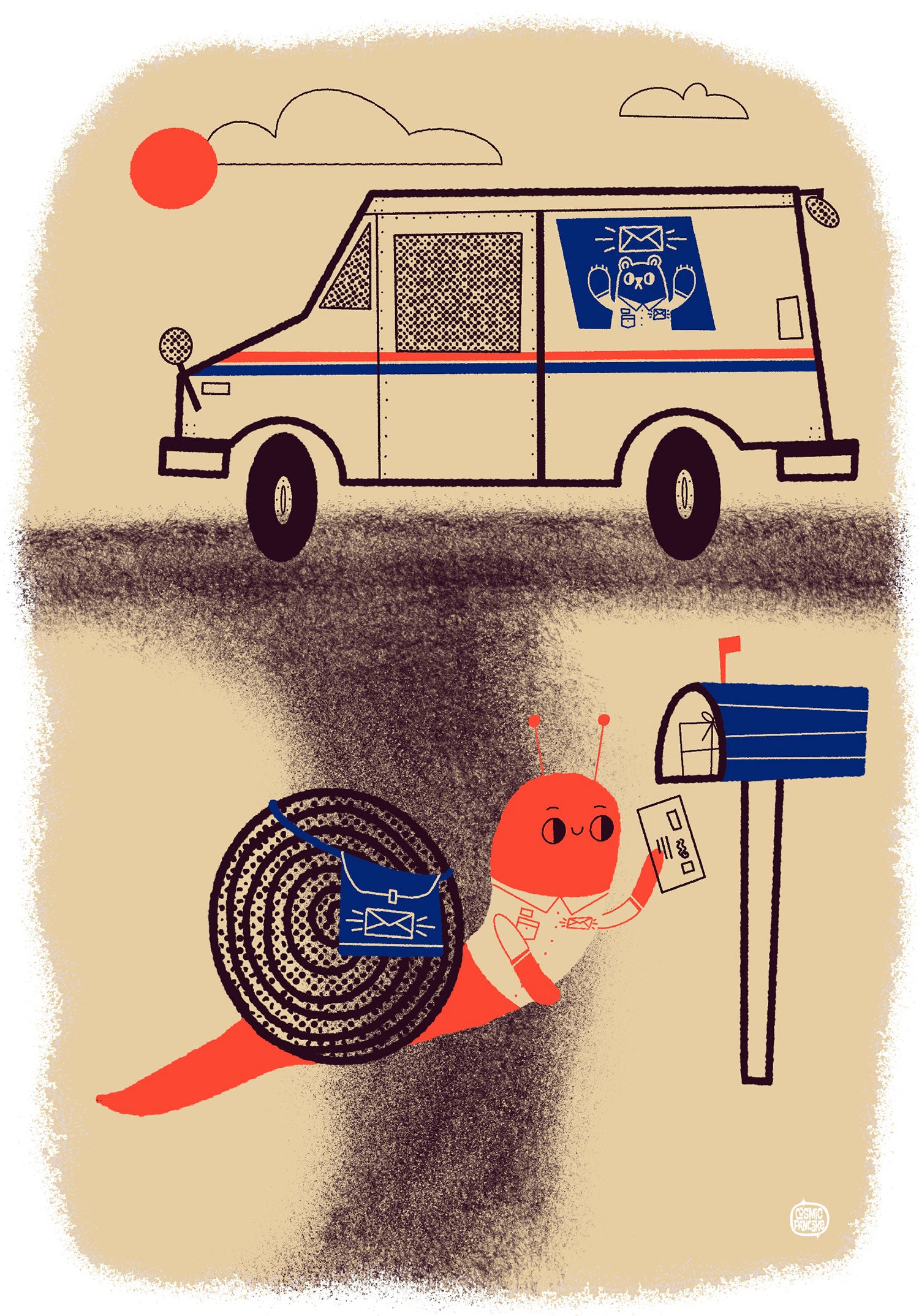 SNAIL MAIL Glossy Mini Print