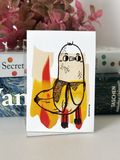 BANANA DUCK Glossy Vinyl Sticker