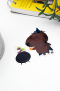 CAPYBARA WIZARD Glossy Vinyl Sticker