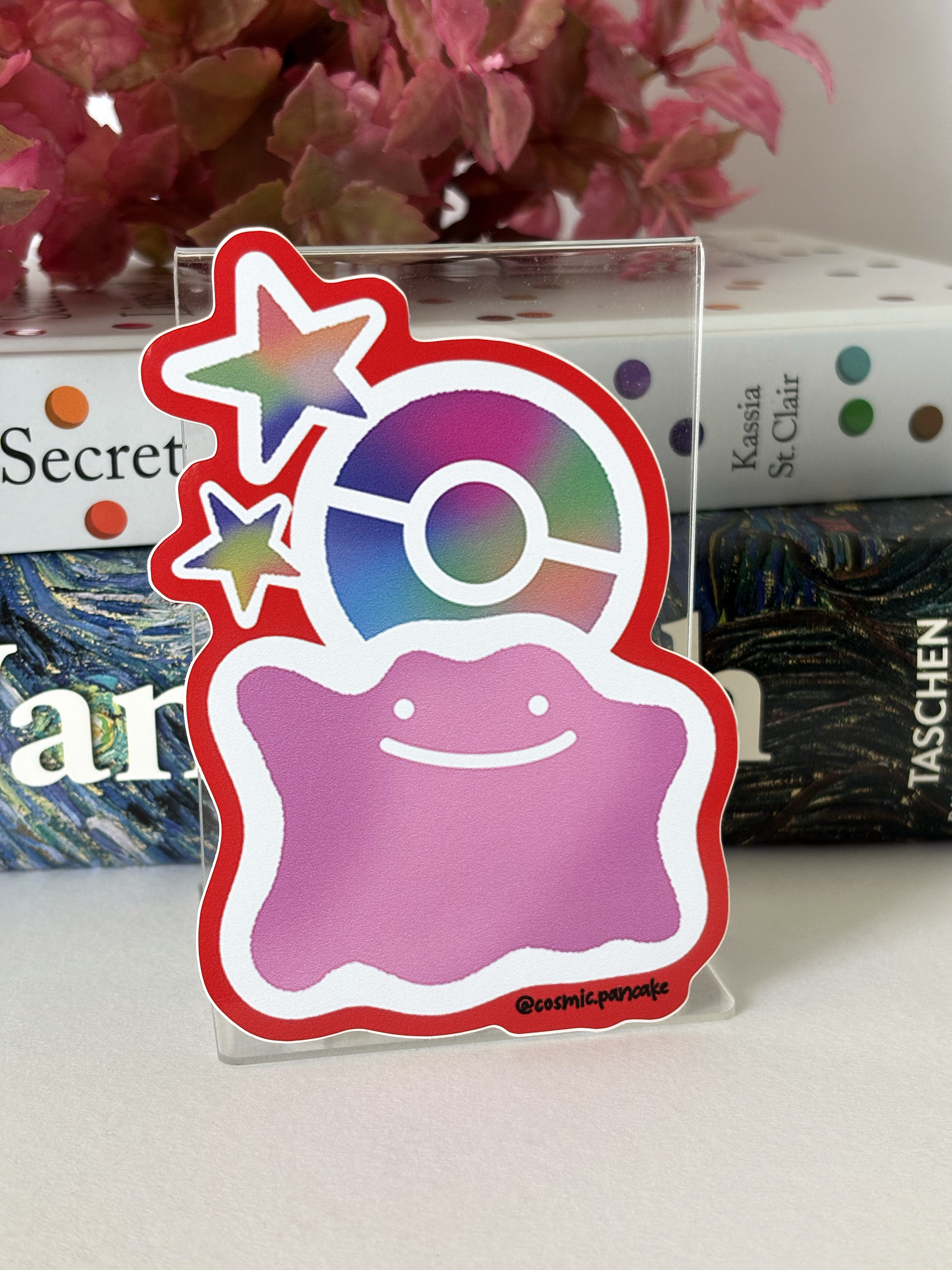 POKOPIA DITTO POKEDEX Glossy Vinyl Sticker