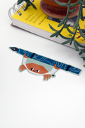 FOUNTAIN PEN CRAB Glossy Vinyl Sticker