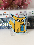 SUMMER PIKA Glossy Vinyl Sticker